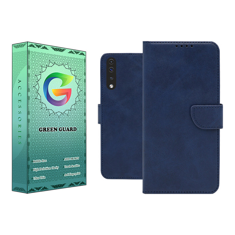 کیف کلاسوری گرین گارد مدل چرمی مگنتی کد B01 مناسب برای گوشی موبایل سامسونگ Galaxy A30S / A50 / A50S
