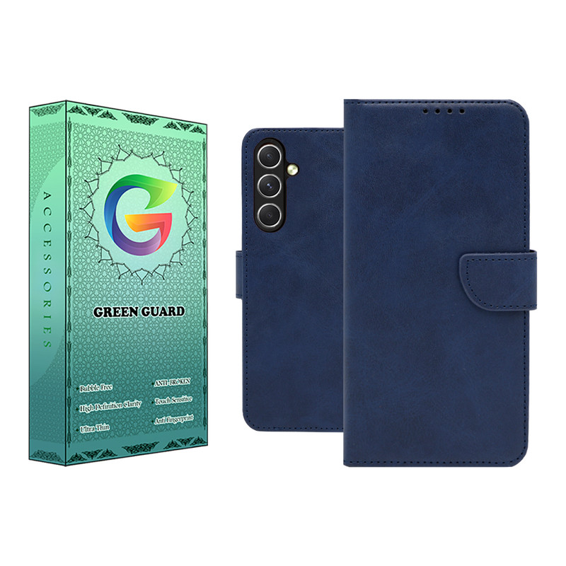 کیف کلاسوری گرین گارد مدل چرمی مگنتی کد B01 مناسب برای گوشی موبایل سامسونگ Galaxy A54