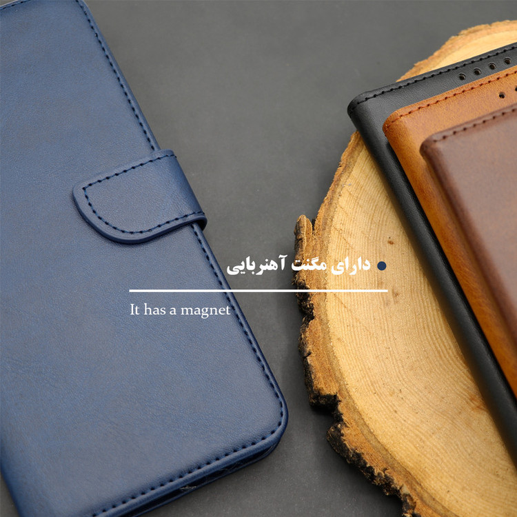 کیف کلاسوری گرین گارد مدل چرمی مگنتی کد B01 مناسب برای گوشی موبایل سامسونگ Galaxy A54