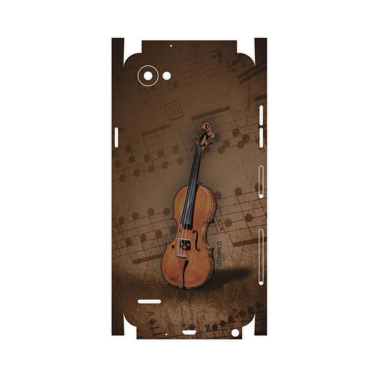 برچسب پوششی ماهوت مدل Violin-Instrument-FullSkin مناسب برای گوشی موبایل ال جی Q6
