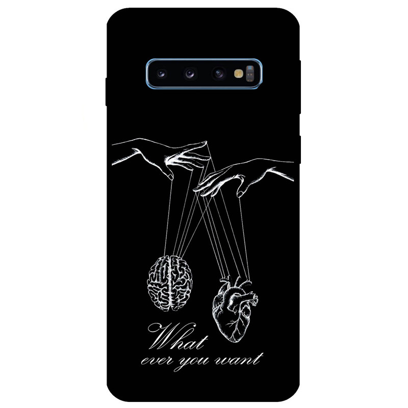 کاور مگافون طرح فکر و احساس مدل 1899 مناسب برای گوشی موبایل سامسونگ Galaxy S10 Plus