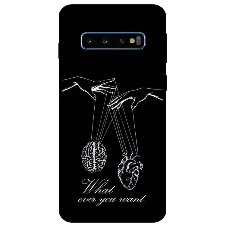 کاور مگافون طرح فکر و احساس مدل 1899 مناسب برای گوشی موبایل سامسونگ Galaxy S10 Plus