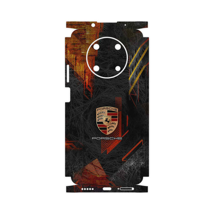 برچسب پوششی ماهوت مدل Porsche_Logo-FullSkin مناسب برای گوشی موبایل هوآوی Nova Y90