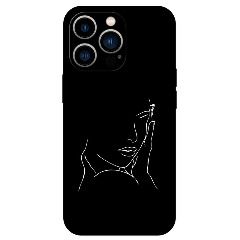 کاور مگافون طرح دخترانه مدل 8153 مناسب برای گوشی موبایل اپل Iphone 14 Pro Max