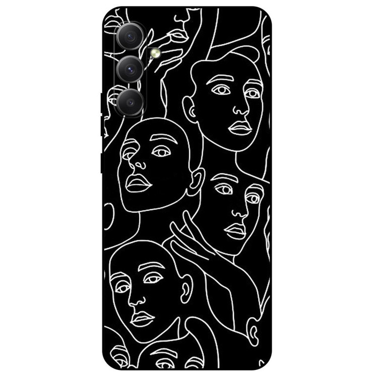 کاور مگافون طرح دخترانه مدل 7762 مناسب برای گوشی موبایل سامسونگ Galaxy A54