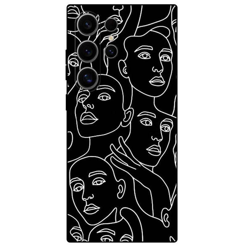 کاور مگافون طرح دخترانه مدل 7762 مناسب برای گوشی موبایل سامسونگ Galaxy S24 Ultra
