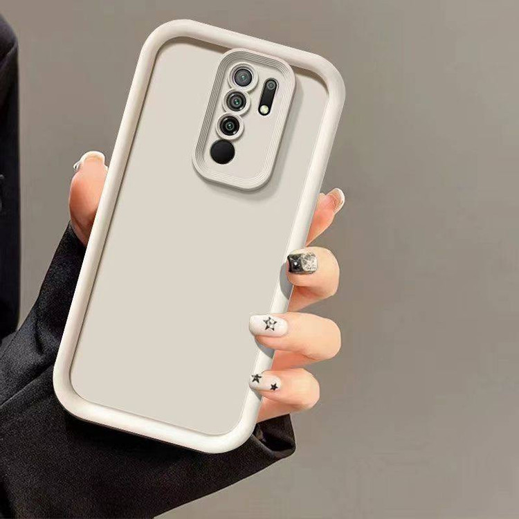 کاور موکولو مدل Silicone puffer Strap مناسب برای گوشی موبایل شیائومی Redmi 9/ Redmi 9 prime به همراه بند آویز