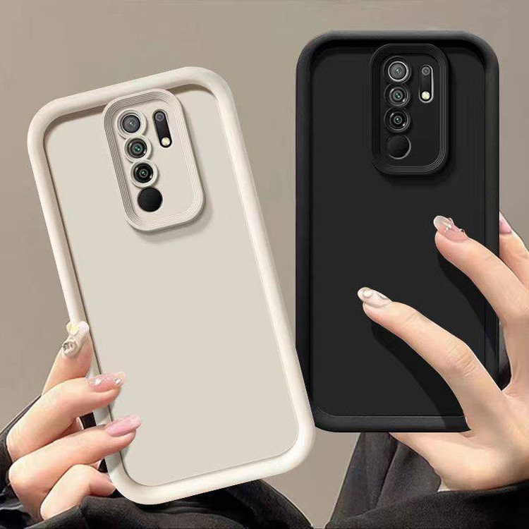 کاور موکولو مدل Silicone puffer Strap مناسب برای گوشی موبایل شیائومی Redmi 9/ Redmi 9 prime به همراه بند آویز