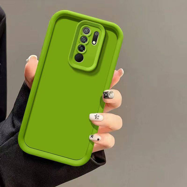 کاور موکولو مدل Silicone puffer Strap مناسب برای گوشی موبایل شیائومی Redmi 9/ Redmi 9 prime به همراه بند آویز