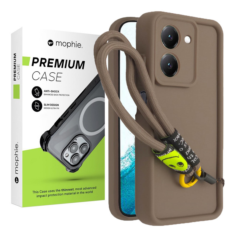 کاور موفی مدل Puffer مناسب برای گوشی موبایل شیائومی Redmi A5 / Poco C71 به همراه بند آویز