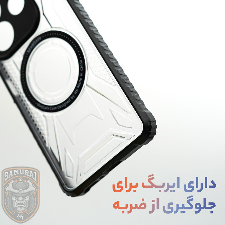 کاور سامورایی مدل Shocksafe مناسب برای گوشی موبایل شیائومی Redmi Note 14 4G