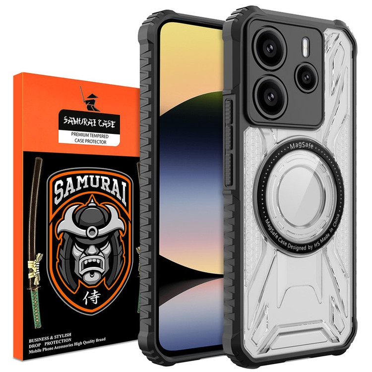 کاور سامورایی مدل Shocksafe مناسب برای گوشی موبایل شیائومی Redmi Note 14 4G