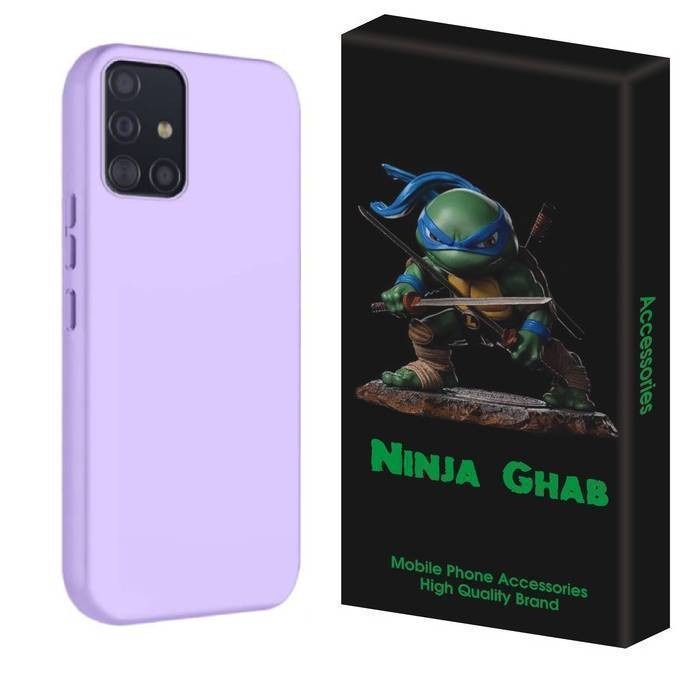 کاور نینجا قاب مدل سیلیکونی پاک کنی مناسب برای گوشی موبایل سامسونگ Galaxy A51