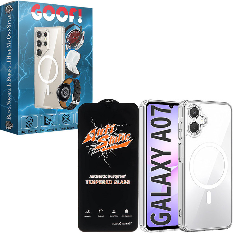 کاور گوف مدل Special Protect مناسب برای گوشی موبایل سامسونگ Galaxy A07 به همراه محافظ صفحه نمایش