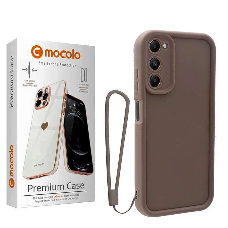 کاور موکولو مدل Silicone Puffer Strap مناسب برای گوشی موبایل سامسونگ Galaxy S20 FE به همراه بند آویز