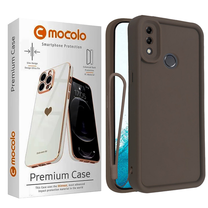 کاور موکولو مدل Silicone Puffer Strap مناسب برای گوشی موبایل سامسونگ Galaxy A10S به همراه بند آویز