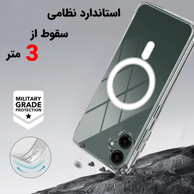 کاور ونزو مدل MagS مناسب برای گوشی موبایل سامسونگ Galaxy A07