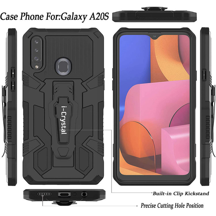 کاور مدل i-Crystal مناسب برای گوشی موبایل سامسونگ Galaxy A20S