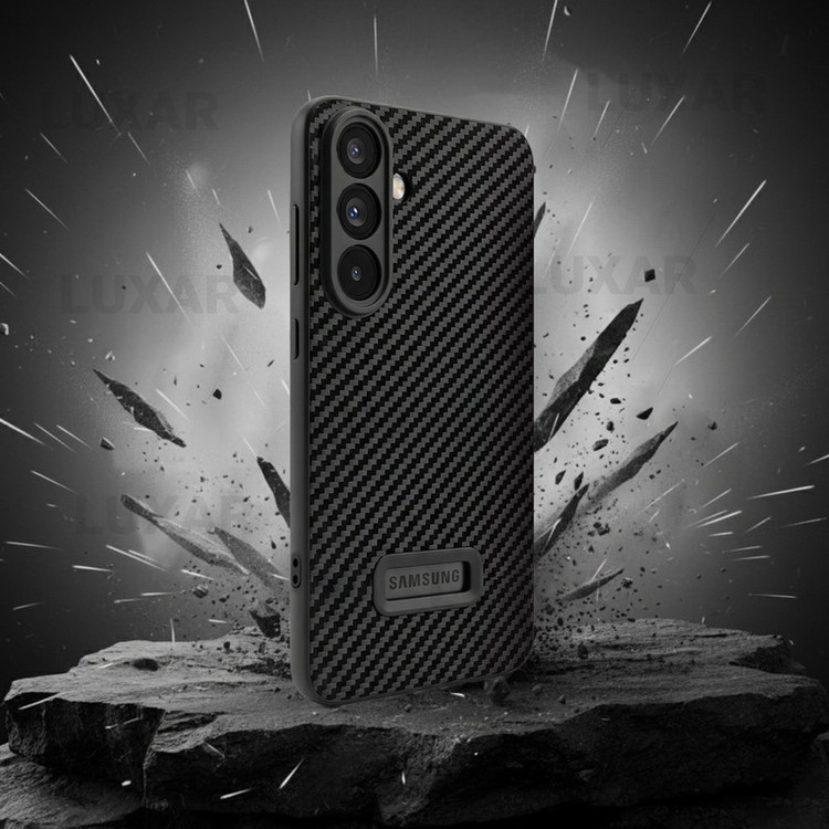 کاور لوکسار مدل A36 _Carbon Line مناسب برای گوشی موبایل سامسونگ Galaxy A36 / A36 5G