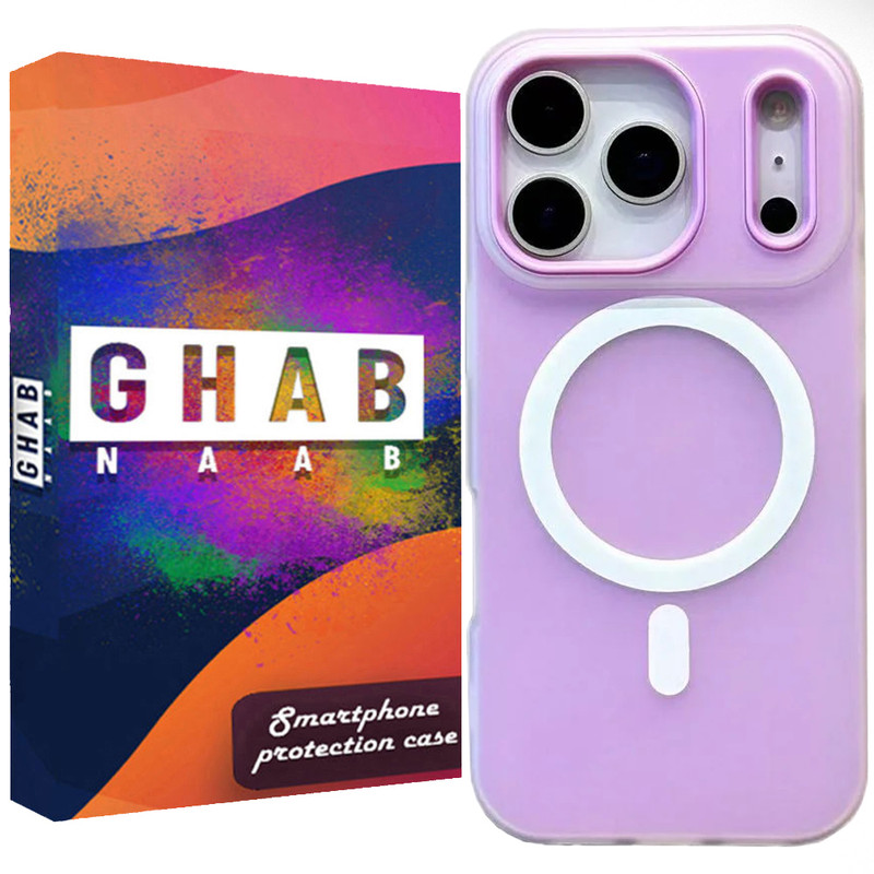 کاور قاب ناب مدل پاستیلی طرح MagSafe مناسب برای گوشی موبایل اپل IPhone 17 Pro Max