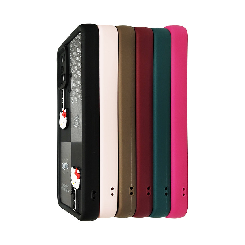 کاور موفی مدل Silicone Puffer Hello Kitty Strap مناسب برای گوشی موبایل هوآوی Y6 Prime 2019 به همراه بند