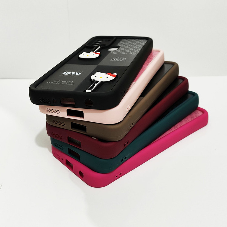 کاور موفی مدل Silicone Puffer Hello Kitty Strap مناسب برای گوشی موبایل هوآوی Y6 Prime 2019 به همراه بند
