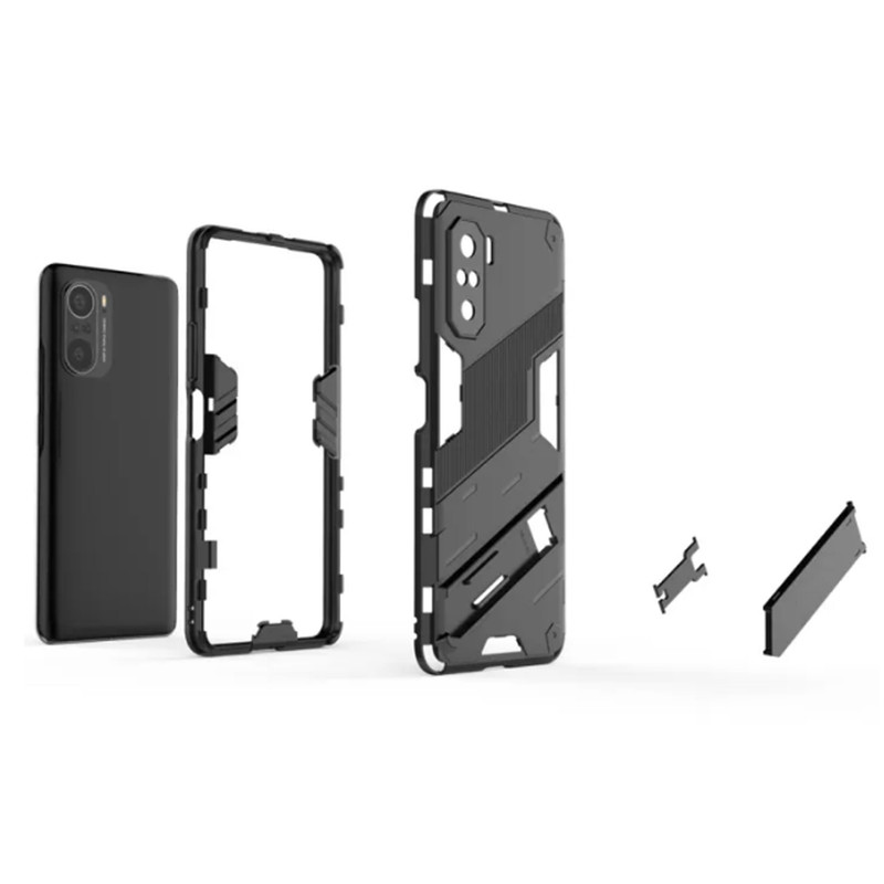 کاور اسپارتان مدل Bibercas Strap مناسب برای گوشی موبایل شیائومی Poco F3/ Redmi K40/ Redmi K40 Pro به همراه بندآویز