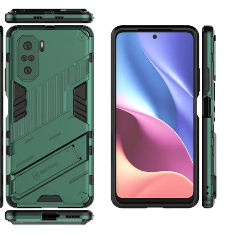 کاور اسپارتان مدل Bibercas Strap مناسب برای گوشی موبایل شیائومی Poco F3/ Redmi K40/ Redmi K40 Pro به همراه بندآویز