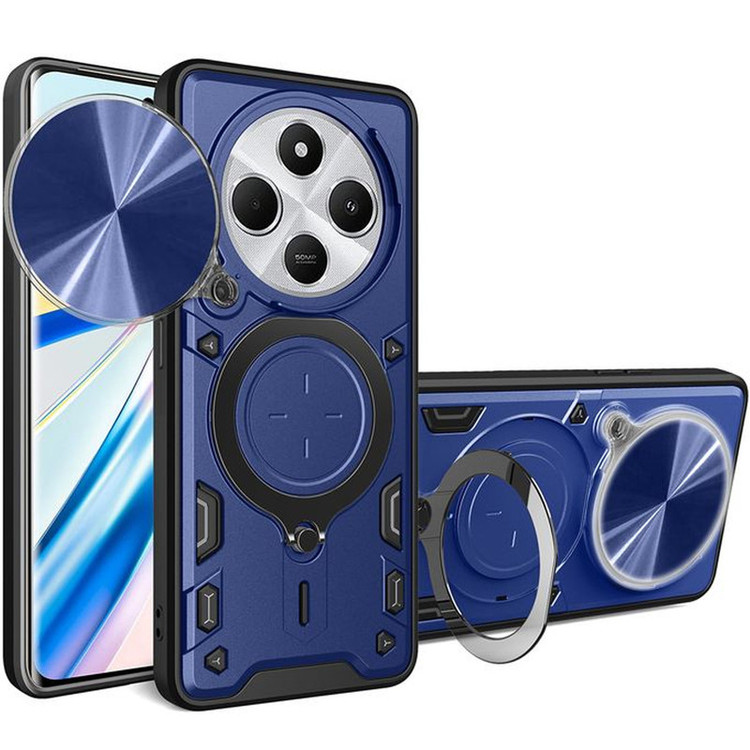 کاور اسپارتان مدل Strap مناسب برای گوشی موبایل شیائومی Redmi 14C/ Poco C75 به همراه بند آویز و پاپ سوکت
