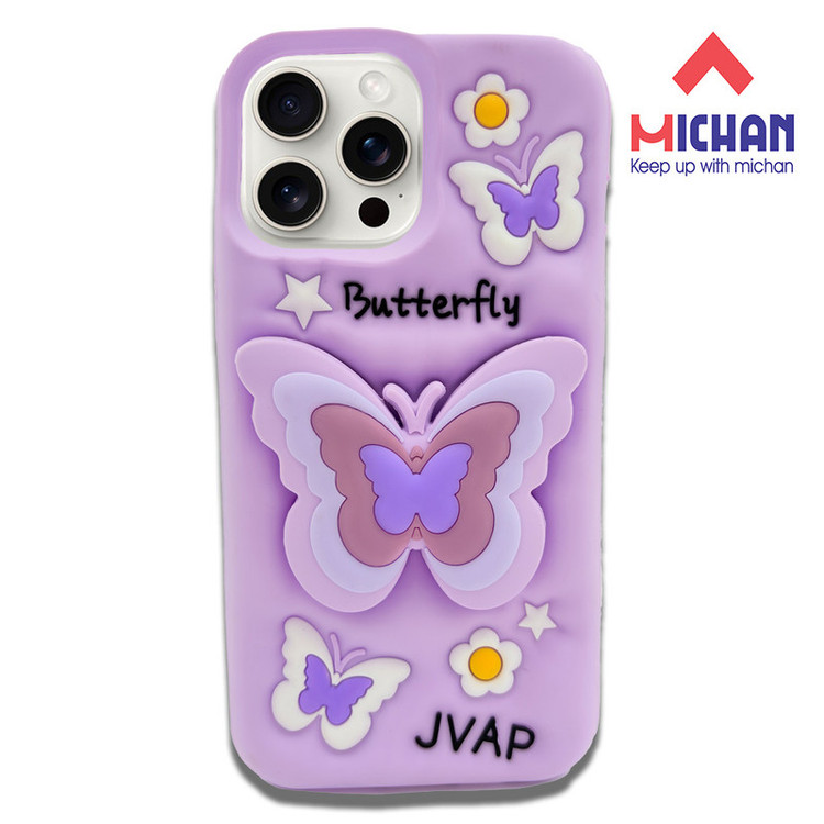 کاور میچان مدل BUTTERFLY مناسب برای گوشی موبایل اپل IPHONE 13 PROMAX