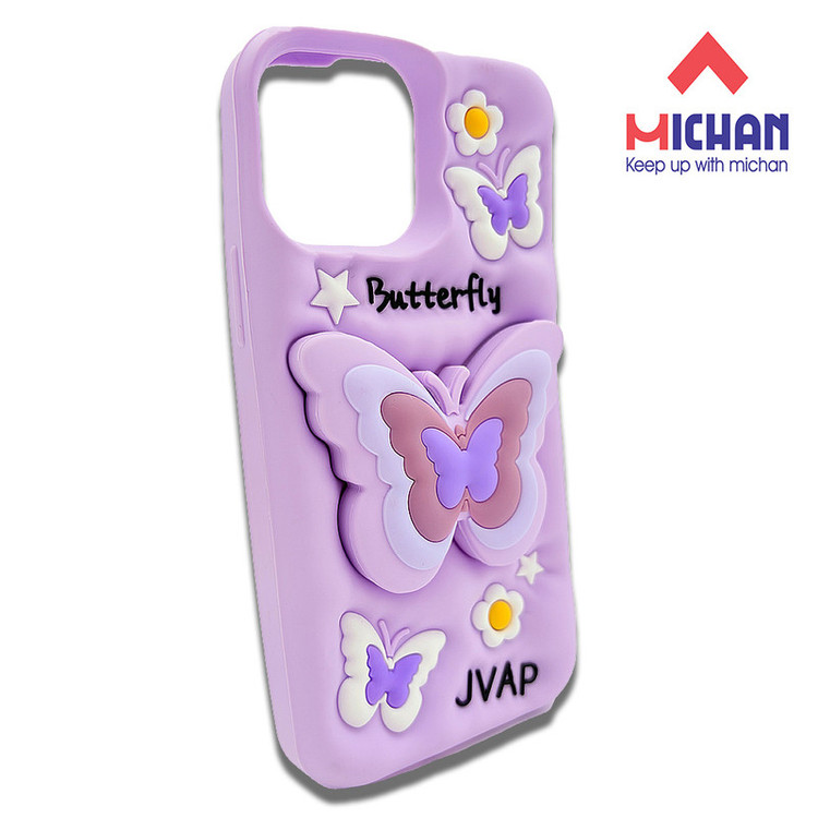 کاور میچان مدل BUTTERFLY مناسب برای گوشی موبایل اپل IPHONE 13 PROMAX