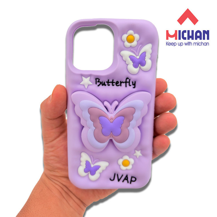 کاور میچان مدل BUTTERFLY مناسب برای گوشی موبایل اپل IPHONE 13 PROMAX