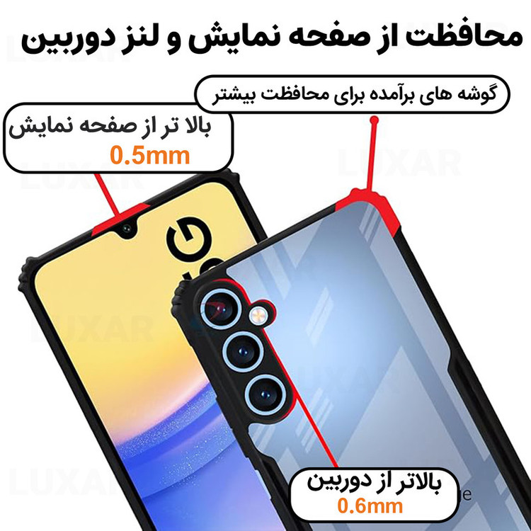 کاور لوکسار مدل a36 -Vetra مناسب برای گوشی موبایل سامسونگ Galaxy A36