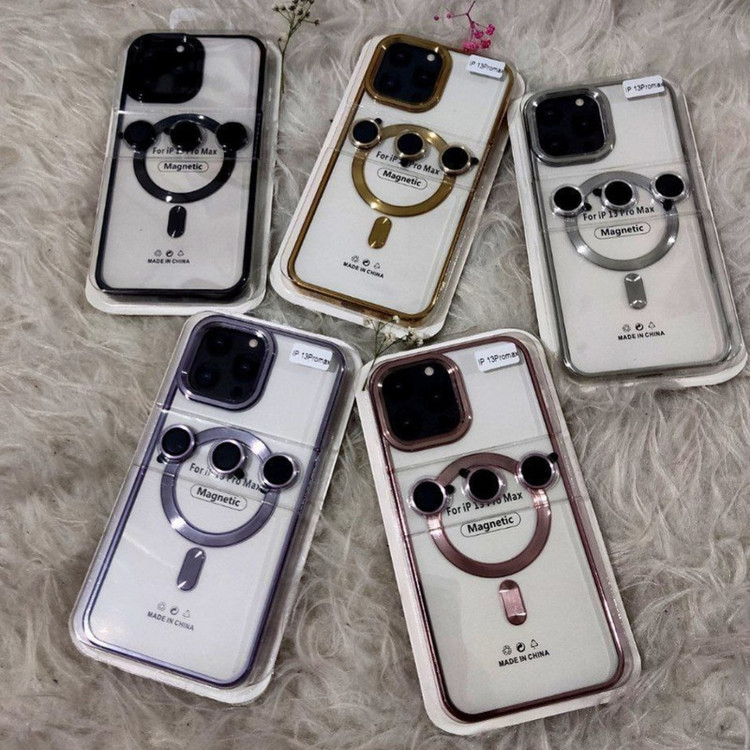 کاور طرح مگ سیف مدل iphone 13 مناسب برای گوشی موبایل اپل Iphone 13 به همراه محافظ لنز