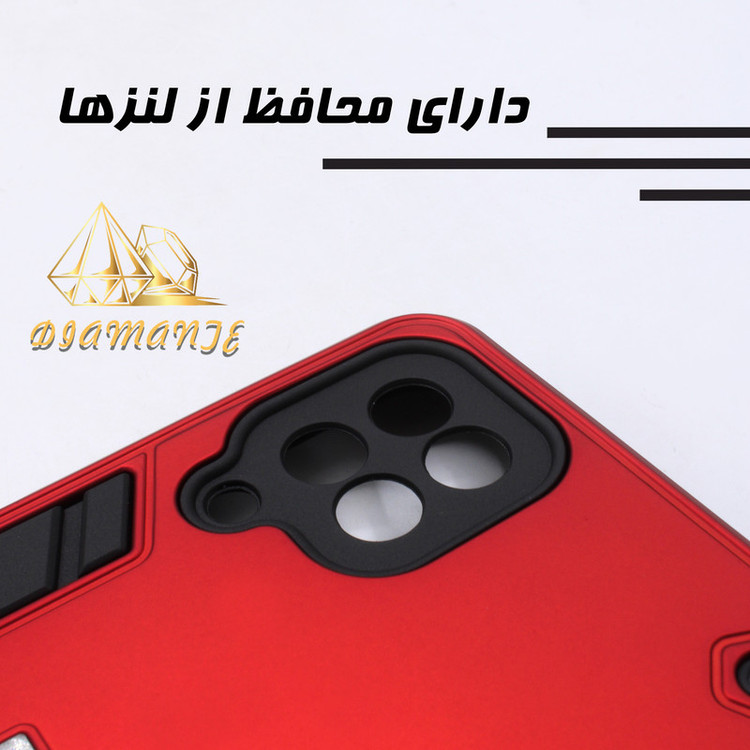 کاور دیامانته مدل Cyrus Bk مناسب برای گوشی موبایل سامسونگ Galaxy A51