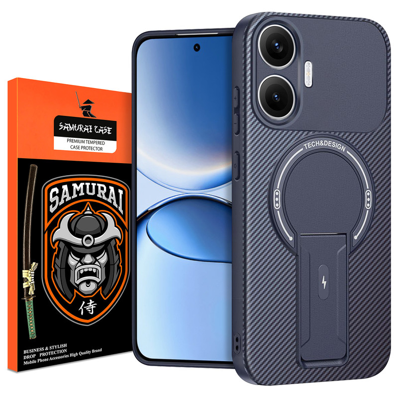 کاور سامورایی مدل Carbon Stand مناسب برای گوشی موبایل شیائومی Poco F7  / Redmi Turbo 4 Pro