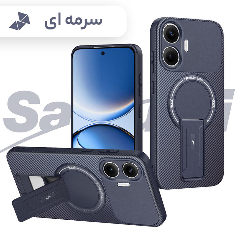 کاور سامورایی مدل Carbon Stand مناسب برای گوشی موبایل شیائومی Poco F7 / Redmi Turbo 4 Pro