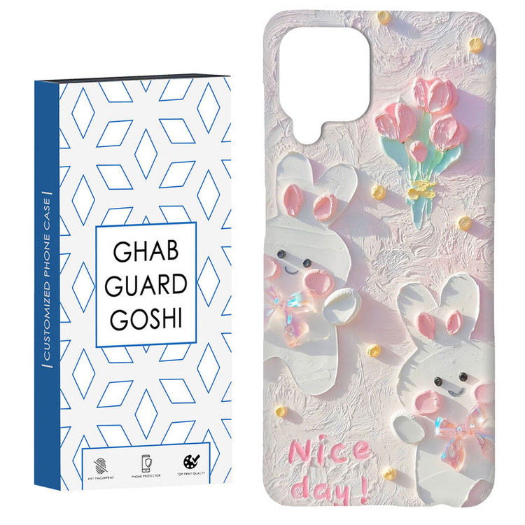 کاور قاب گارد گوشی طرح گل کد Dimo-214 مناسب برای گوشی موبایل سامسونگ Galaxy A12 / M12