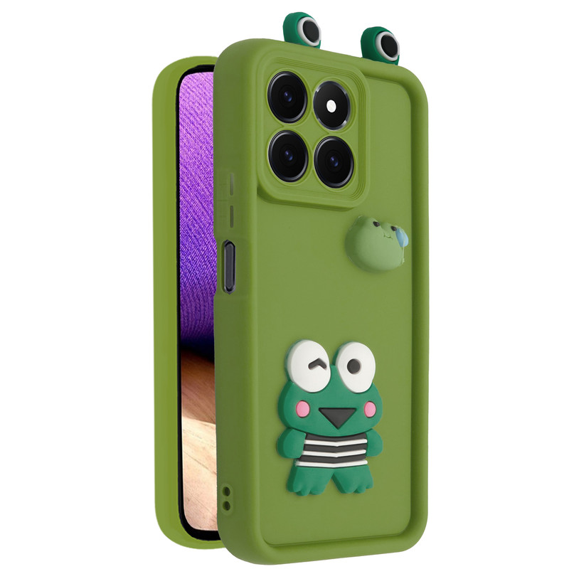 کاور مدل KittyFrog مناسب برای گوشی موبایل آنر X8A