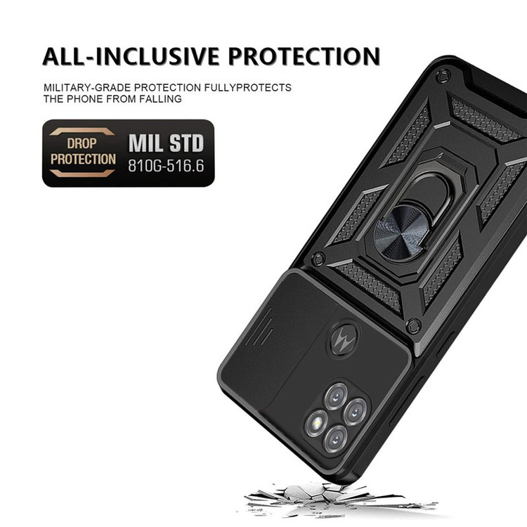 کاور گاردتک مدل Dcamp2 Strap مناسب برای گوشی موبایل موتورولا G9 Power به همراه بند