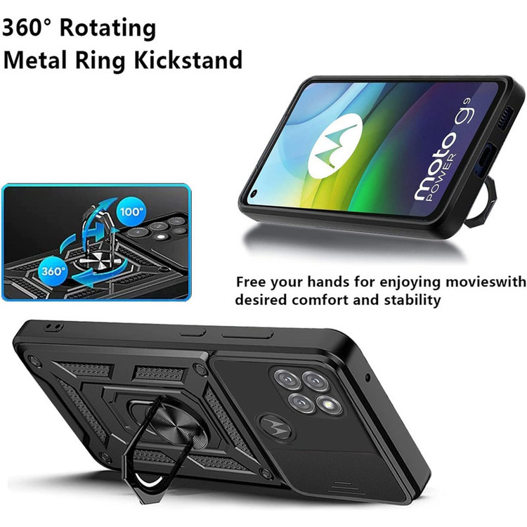 کاور گاردتک مدل Dcamp2 Strap مناسب برای گوشی موبایل موتورولا G9 Power به همراه بند