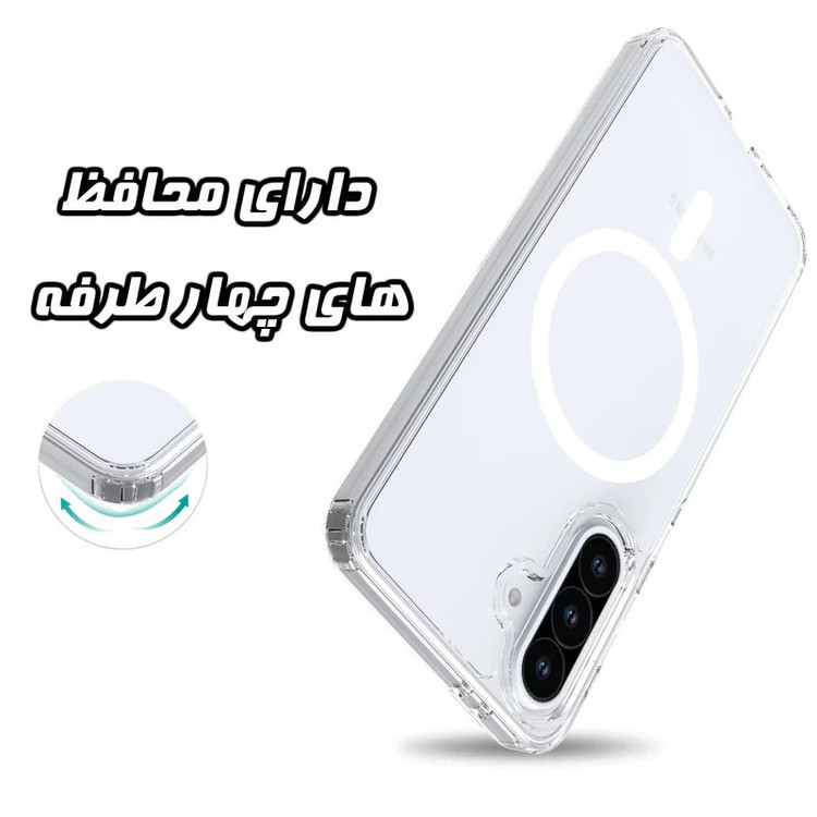 کاور آکادا مدل Magclear مناسب برای گوشی موبایل سامسونگ Galaxy Note 10 Plus