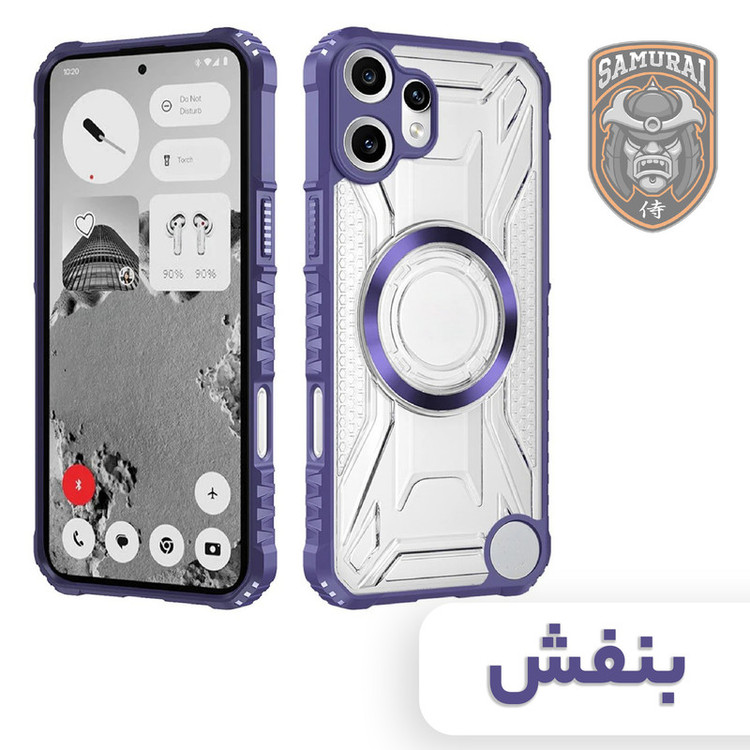 کاور سامورایی مدل Shocksafe مناسب برای گوشی موبایل ناتینگ CMF Phone 2 Pro