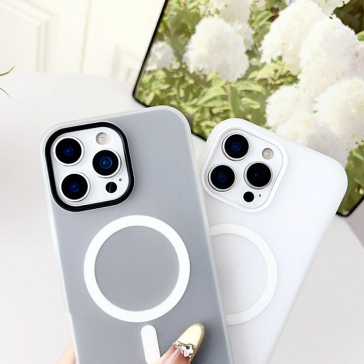 کاور قاب ناب مدل پاستیلی طرح MagSafe مناسب برای گوشی موبایل اپل IPhone 17