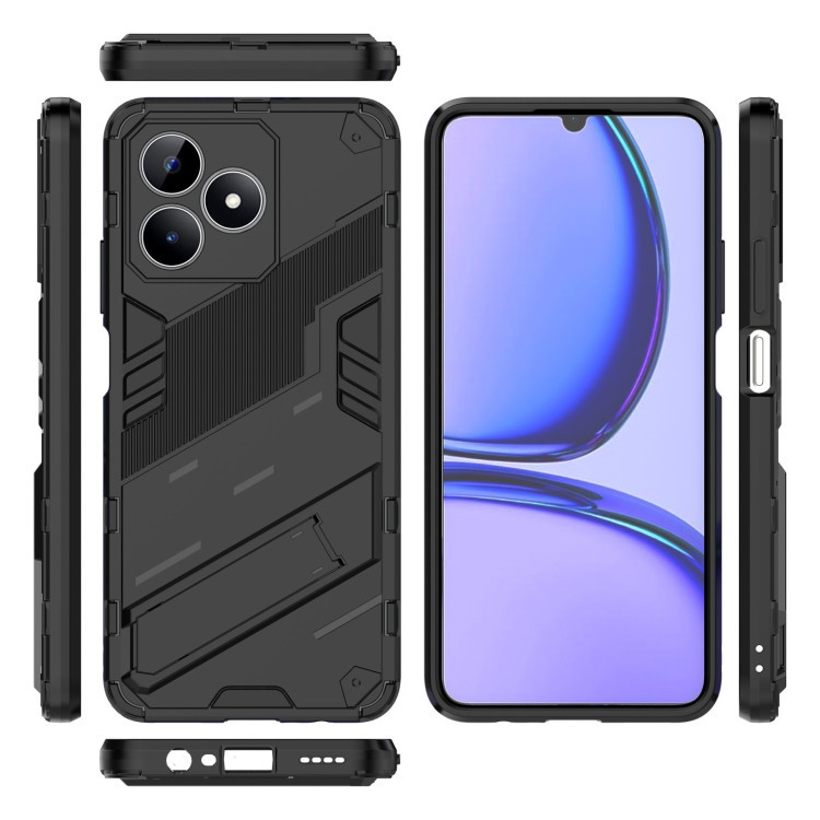 کاور اسپارتان مدل Bibercas Strap مناسب برای گوشی موبایل ریلمی Realme C51/ C53/ Note 50 4G به همراه بندآویز