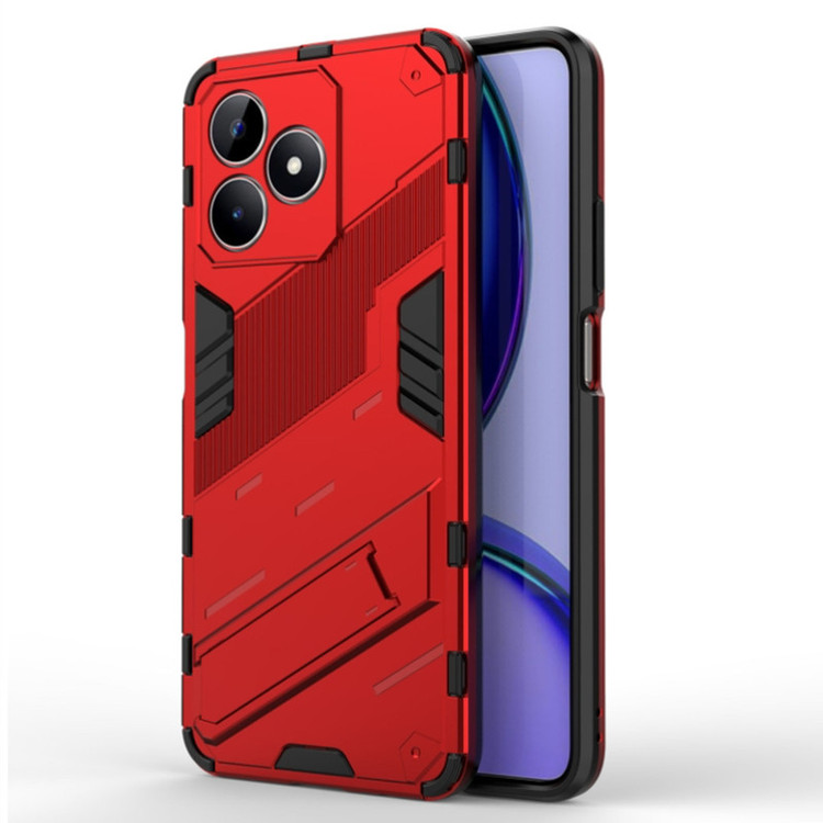 کاور اسپارتان مدل Bibercas Strap مناسب برای گوشی موبایل ریلمی Realme C51/ C53/ Note 50 4G به همراه بندآویز