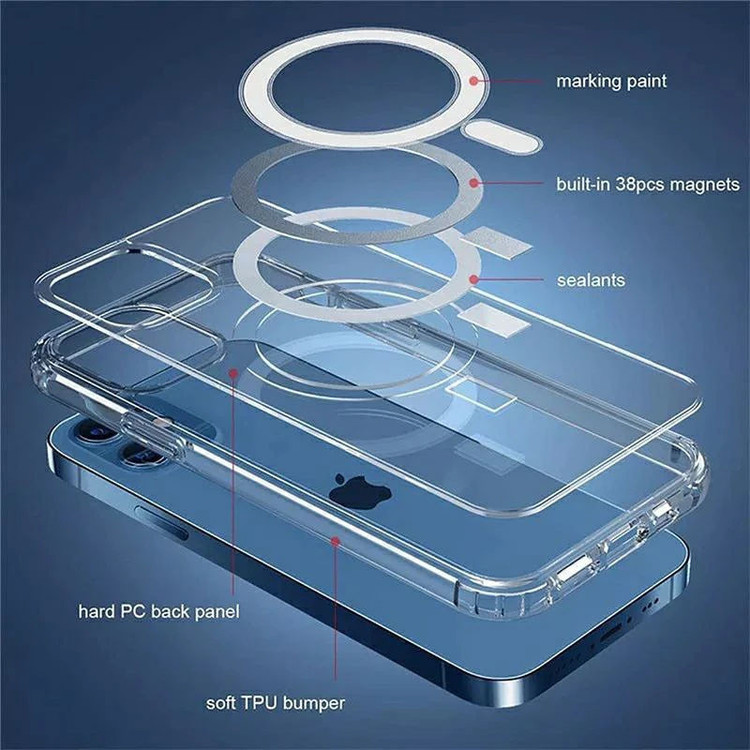 کاور آکادا مدل Magclear مناسب برای گوشی موبایل اپل iphone 12 Mini