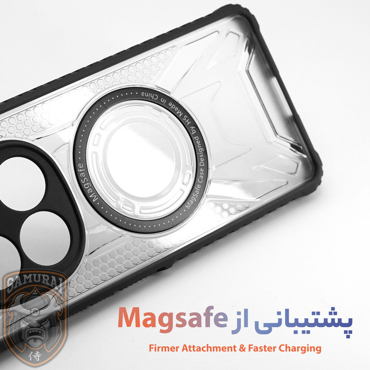کاور سامورایی مدل Shocksafe مناسب برای گوشی موبایل شیائومی Redmi Note 15 Pro Plus / Poco M8 Pro 5G