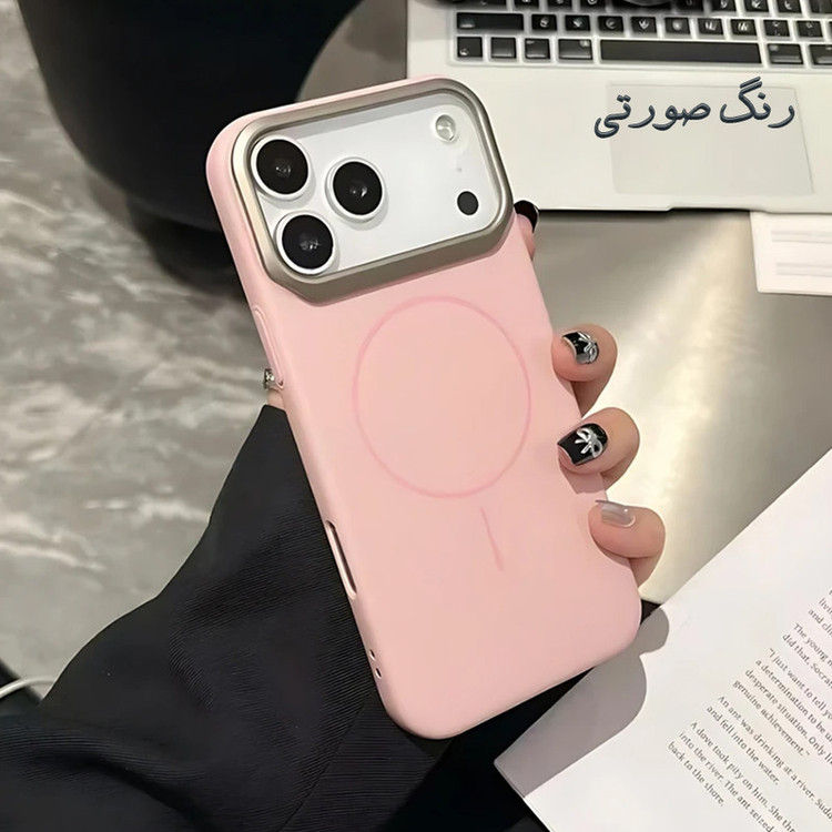 کاور قاب ناب مدل AuricMatte Signature Magsafe Case مناسب برای گوشی موبایل اپل IPhone 17 Pro Max