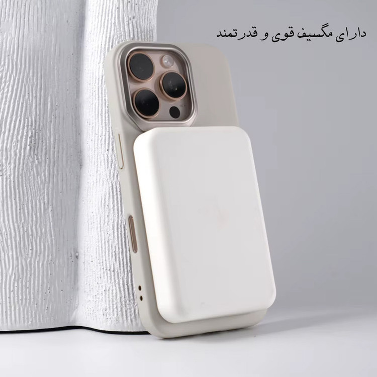 کاور قاب ناب مدل AuricMatte Signature Magsafe Case مناسب برای گوشی موبایل اپل IPhone 17 Pro Max